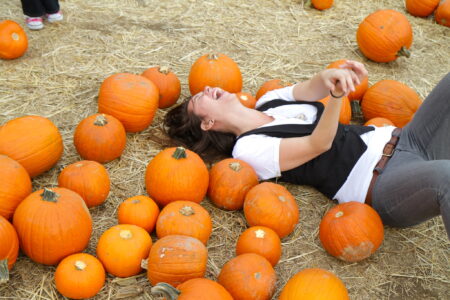 Rolling Around In A Pumpkin Patch